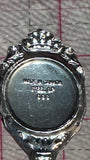 Quebec Fleur De Li Silver Plated  Souvenir Spoon