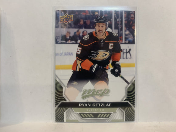 #36 Ryan Getzlaf Anaheim Ducks 2020-21 Upper Deck MVP Hockey Card MK