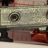 Red Poppa Wheelie BD690 ©2013 Hot Wheels Diecast Car FF