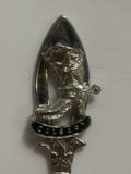 Calgary Alberta Cowboy Boot Souvenir Spoon