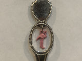 Florida Flamingo Bird Collectable Souvenir Spoon NZ