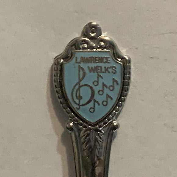 Lawrence Welk's Music Notes Collectable Souvenir Spoon AO