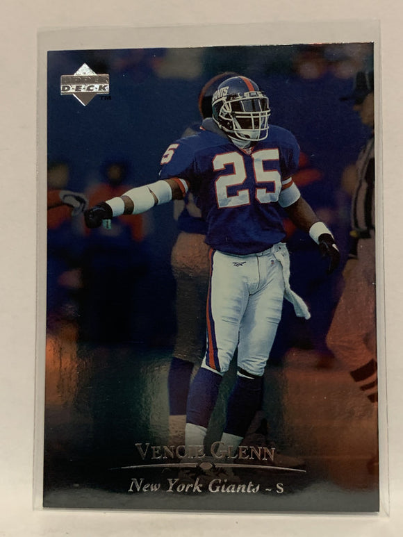 #200 Vencie Glenn New York Giants 1996 Upper Deck Football Card NFL