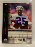 #200 Vencie Glenn New York Giants 1996 Upper Deck Football Card NFL