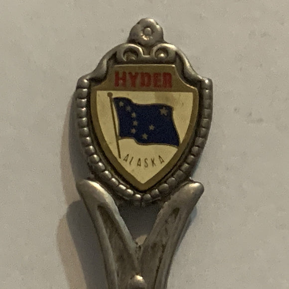 Hyder Alaska Flag Collectable Souvenir Spoon AO