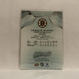 #18 Charlie Mcavoy Boston Bruins 2019-20 Upper Deck MVP Hockey Card KZ1