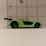 Green Mcdonalds Stock Racer ©2009 Hot Wheels Diecast Car FF