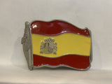 Spanish Flag Belt Buckle AA