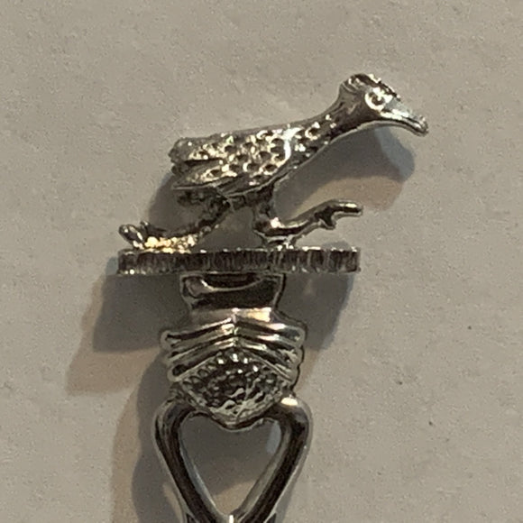 Arizona Road Runner Missing Tail Collectable Souvenir Spoon AO
