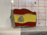Spanish Flag Belt Buckle AA