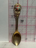 Winnipeg Manitoba Maple Leaf Canada Manitoba Souvenir Spoon