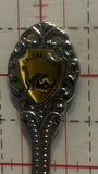 Calgary Zoo Musk Ox Dinosaur Alberta Souvenir Spoon