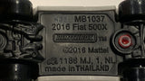 Red 2016 Fiat 500x MB1037 Matchbox Toy Diecast Car