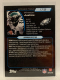 #179 Winston Justice Rookie Philadelphia Eagles 2006 Bowman Football Card NFL