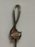 Banff Alberta Canada Maple Leaf Souvenir Spoon