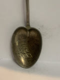 Banff Alberta Canada Maple Leaf Souvenir Spoon