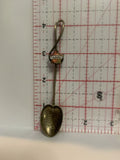 Banff Alberta Canada Maple Leaf Souvenir Spoon