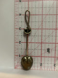 Banff Alberta Canada Maple Leaf Souvenir Spoon