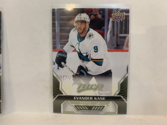 #65 Evander Kane San Jose Sharks 2020-21 Upper Deck MVP Hockey Card ML