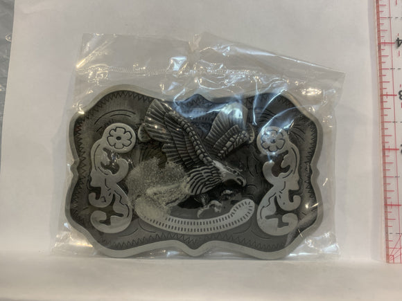 Eagle Flower Design Belt Buckle AA