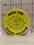 Music for Young Children Sun Moon Mascot Button Pinback