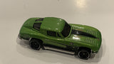 Green Corvette Stingray Hot Wheels Toy Diecast Car
