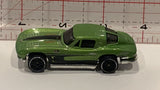 Green Corvette Stingray Hot Wheels Toy Diecast Car