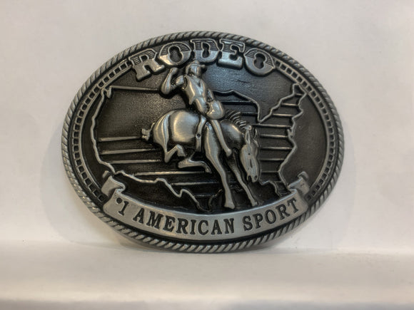Rodeo #1 American Sport Belt Buckle AA