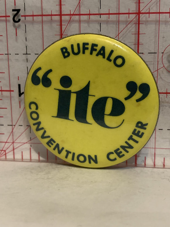 ITE Buffalo Convention Center Button Pinback