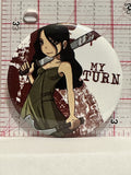My Turn Girl Anime Character Button Pinback