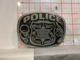 Police We Serve and Protect Belt Buckle AA