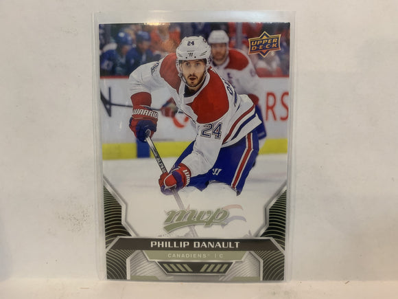 #164 Phillip Danault Montreal Canadiens 2020-21 Upper Deck MVP Hockey Card ML