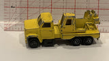 Yellow Crane Cherry Picker Majorette Toy Diecast Car