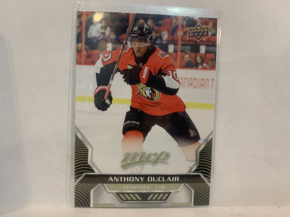 #94 Anthony Ducleir Ottawa Senators 2020-21 Upper Deck MVP Hockey Card ML