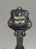 Rustington England Crest Emblem Silver WAPW Europe Souvenir Spoon