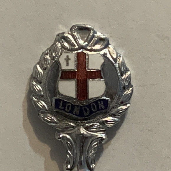 London Flag Crest England Collectable Souvenir Spoon AP