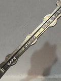 Rustington England Crest Emblem Silver WAPW Europe Souvenir Spoon