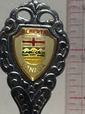 Oyen Alberta Crest Emblem Canada Alberta Souvenir Spoon