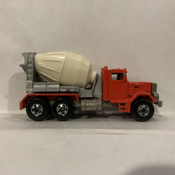 Red Peterbilt Cement Truck ©1979 Hot Wheels Diecast Car FG