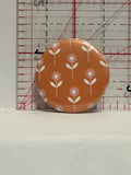 Daisy Flowers Logo Button Pinback