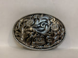 Flower Design Belt Buckle AA