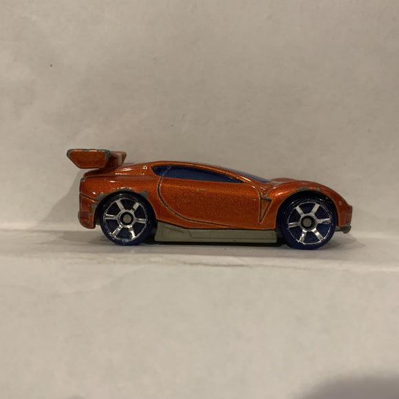 Red Mcdonalds Stock Racer ©2005 Hot Wheels Diecast Car FG