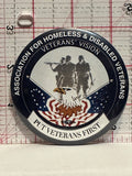 Assocaition for Homeless & Disabled Veterns Button Pinback