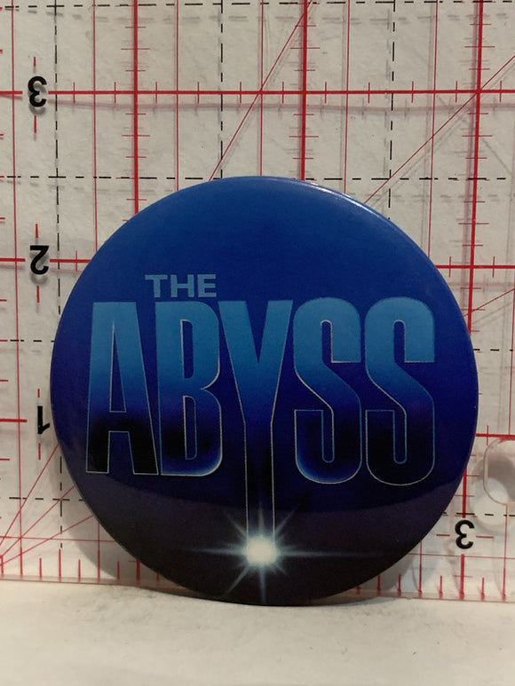 The Abyss Movie Poster Button Pinback