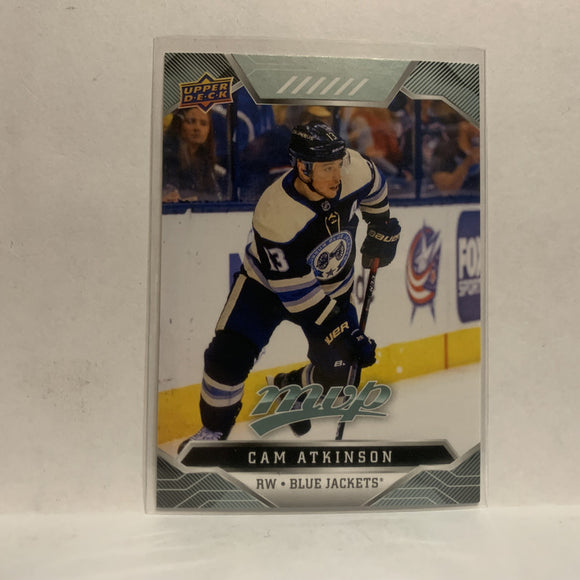 #46 Cam Atkinson Columbus Blue Jackets 2019-20 Upper Deck MVP Hockey Card KZ2