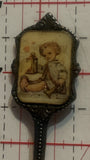 Christmas 1982 Little Boy Lamp Souvenir Spoon