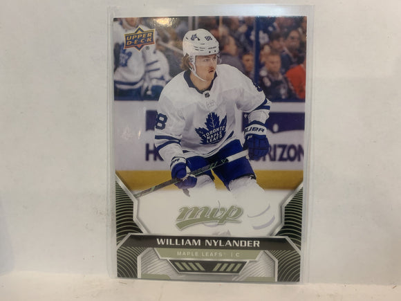 #124 William Nylander Toronto Maple Leafs 2020-21 Upper Deck MVP Hockey Card MM