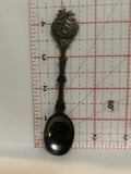 Christmas 1981 Pointsettia Flower Souvenir Spoon