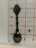 Christmas 1981 Pointsettia Flower Souvenir Spoon