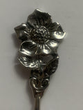Sparwood British Columbia Dogwood Flower Souvenir Spoon